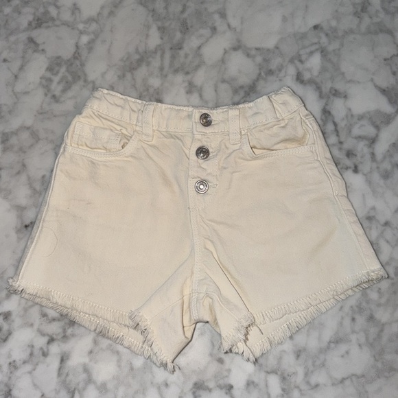 Zara Stylish Denim and Striped Shorts 3Y Bundle of 2 - Picture 7 of 9